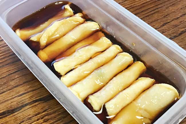 Qoo10呉江福陵の辛子漬けシャキシャキ大根辛口旨