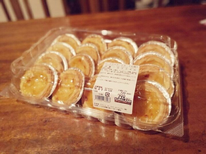 コストコの『パステル・デ・ナタ 2021 』はシナモンが入って超おいしい！買てみた