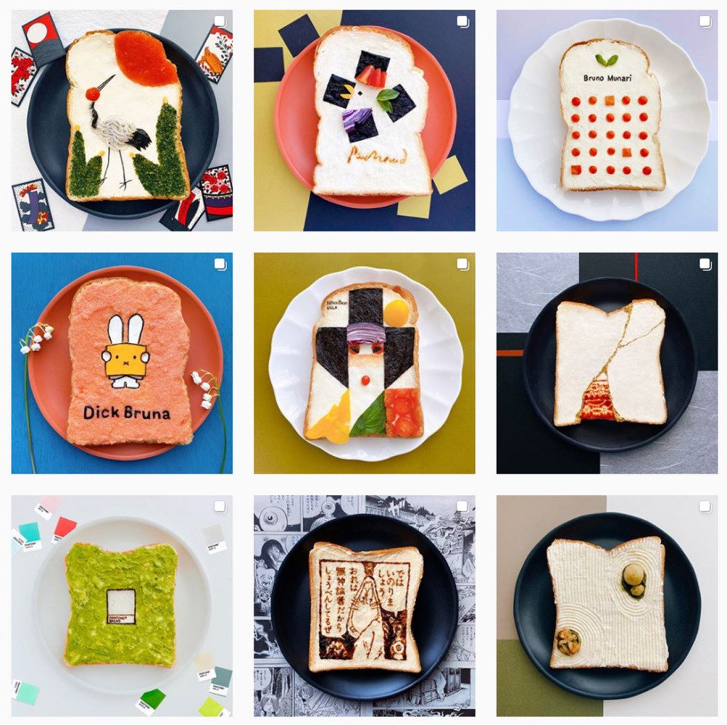 スイカ柄にまさかの模写も かわいすぎるトーストアートがSNSで話題「手軽さも魅力」eltha エルザ