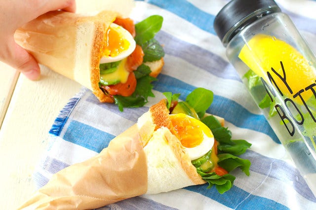 エッグベネディクトも片手で食べられる! 「ワンハンドフード」の簡単レシピ3選 - dressing ドレッシング