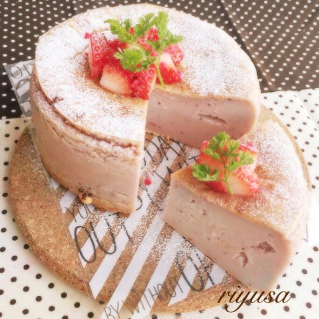 フルーチェで作る♡簡単レアチーズケーキ