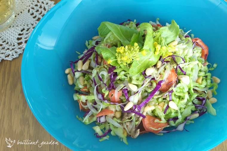 オイルサーディンとキャベツのスパゲッティ