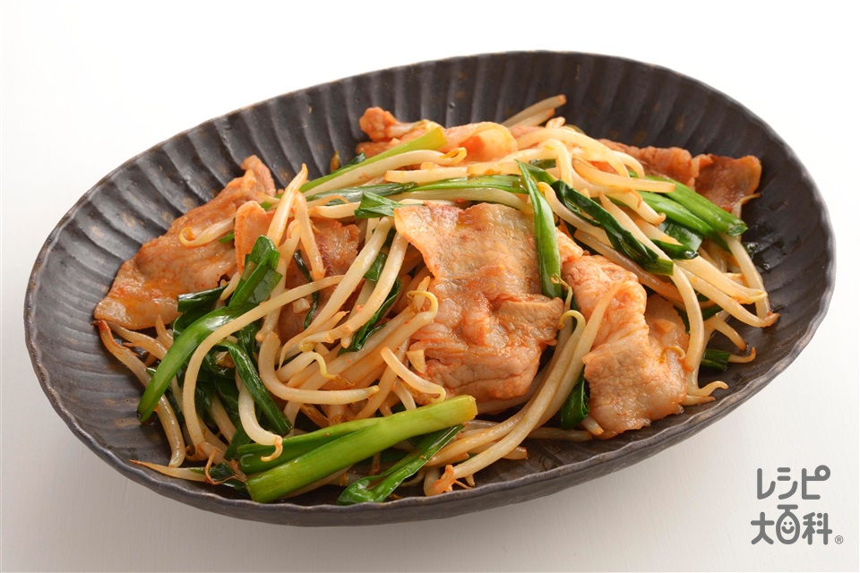 柔らか豚こまの豚キムチ