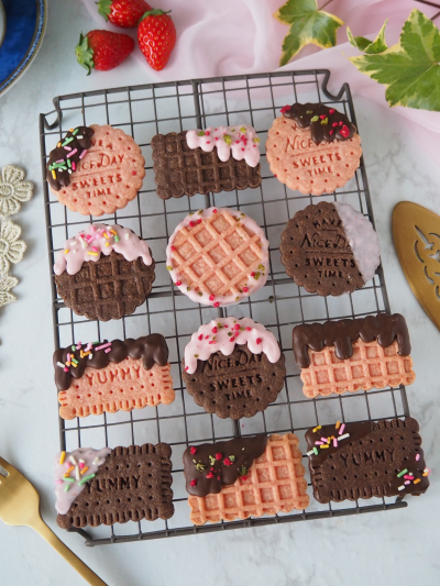 検証 長い戦いに終止符！？いちごのクッキー生地の話クッキーのつくりかた