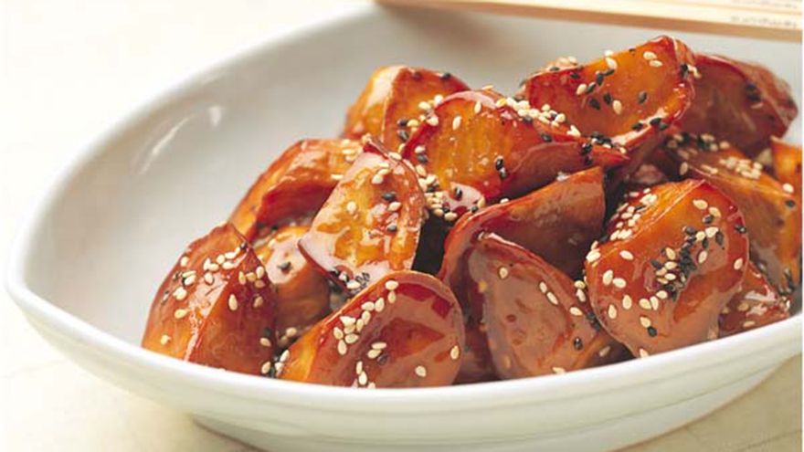 たっぷりみつで極上の味。とろみつ大学芋