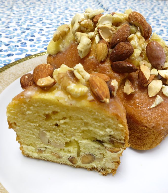 絶品 ミックスナッツのパウンドケーキ♪