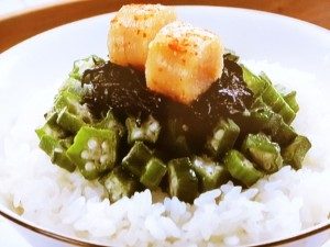 エリンギとオクラのバター炒め