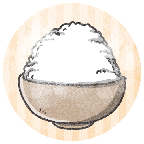 ほかほかご飯イラスト無料イラスト・フリー素材なら「イラストAC」