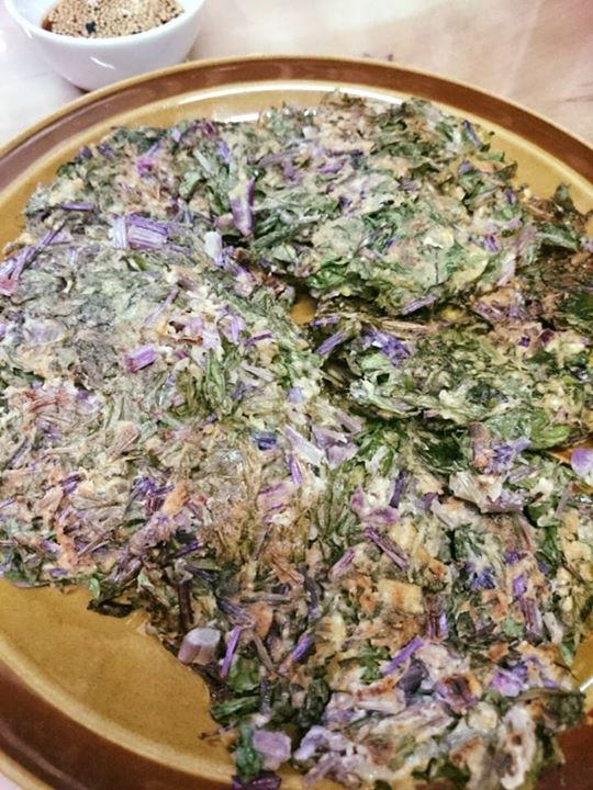 赤水菜のサラダ – 百草園