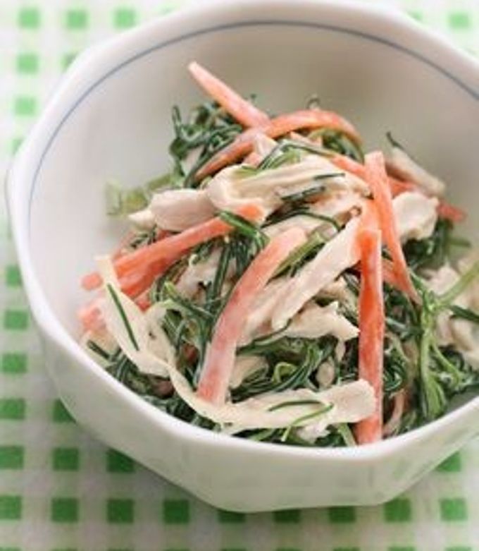 アスリートライフハック おかひじきの簡単サラダ～クックパッドでレシピ公開中～アスリートライフハック