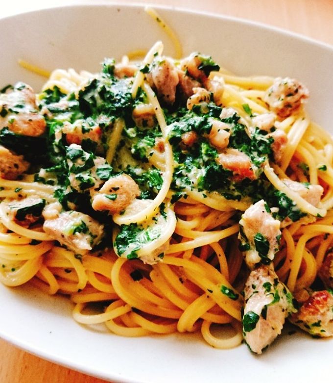 基本からアレンジまで！思わずつくりたくなる「チキンパスタ ジェノベーゼパスタ」のレシピ集クックパッド