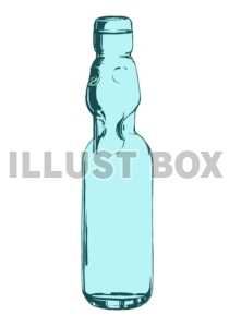 解説 夏の絵手紙『ラムネ』顔彩で描く絵の描き方