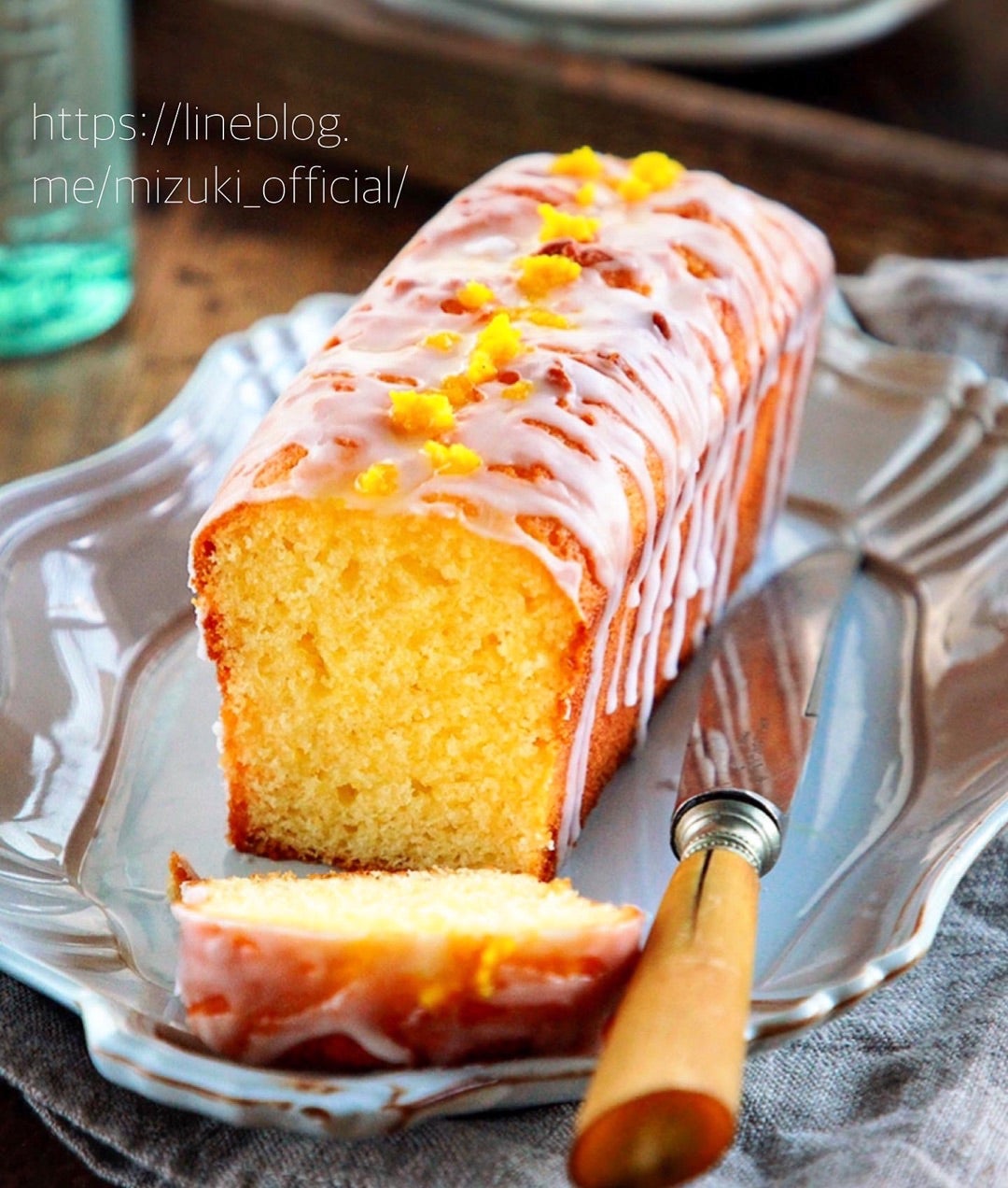 ノンバター！ホケミで簡単♡さつまいも&黒ごまのパウンドケーキ