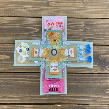 お祝いのプレゼントやプチギフトにおすすめ！手作りお菓子ブーケ＆サプライズお菓子ボックスの作り方ママオアシス＜MamaOasis＞