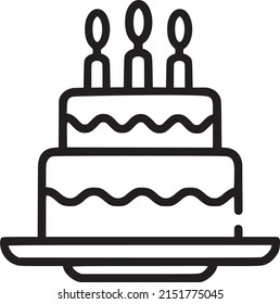 お誕生日 ケーキ - ダウンロード 無料のアイコン