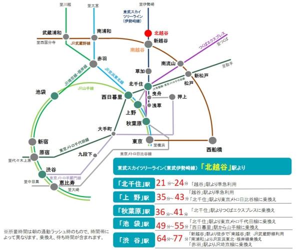 北越谷駅の住みやすさと治安！元荒川沿いの桜が綺麗な街｜タウン情報｜埼玉相互住宅 越谷市・草加市の不動産会社