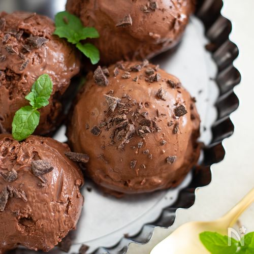 基本のチョコレートアイス