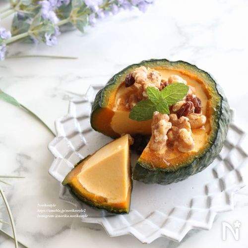 田舎暮らし田舎不動産 あははおほほの田舎暮らし ダッチオーブンで「坊ちゃんかぼちゃのチーズ焼き」を作る