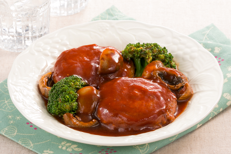 いま食べたいを一皿に 期間限定「煮込みハンバーグ定食」と新定番「肉吸い」が肉めし岡もとに新登場！2024年7月11日- エキサイトニュース