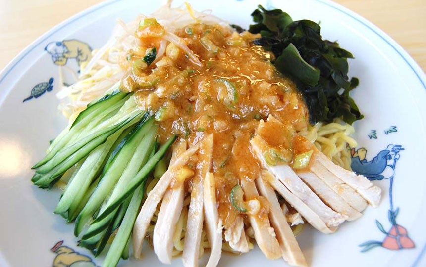 レシピくらぶ：のせるだけ！ 棒々鶏冷やし中華 棒々鶏そうめん丸美屋