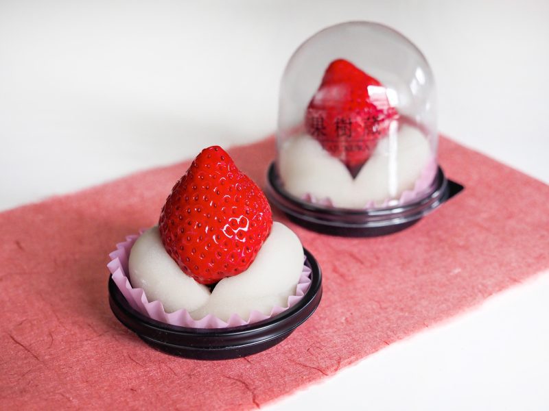 福岡の「いちご大福最中」が美味しそう！太宰府参道の冬限定和スイーツに注目 - 女子旅プレス