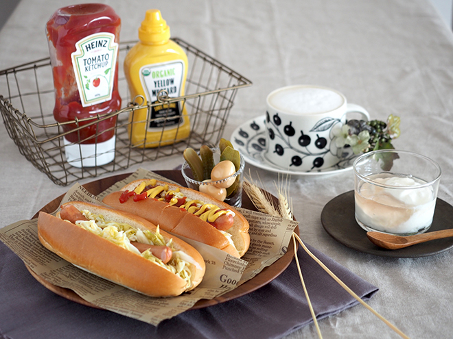 ザワークラウトホットドッグ