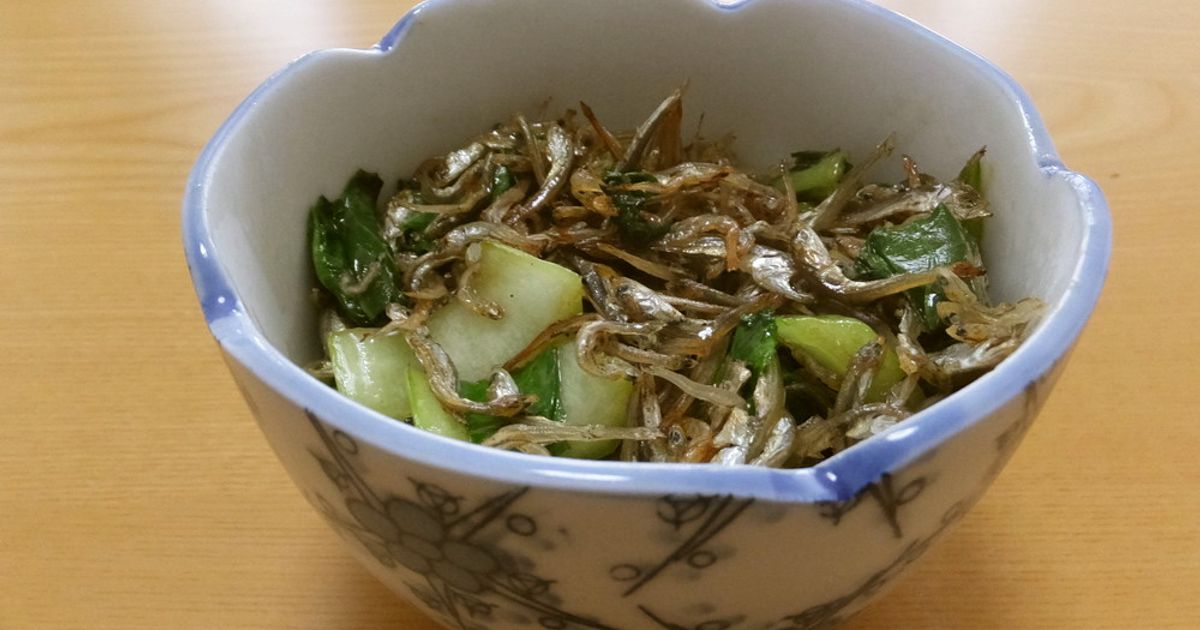 ポン酢で簡単☆鶏とチンゲン菜の炒めもの
