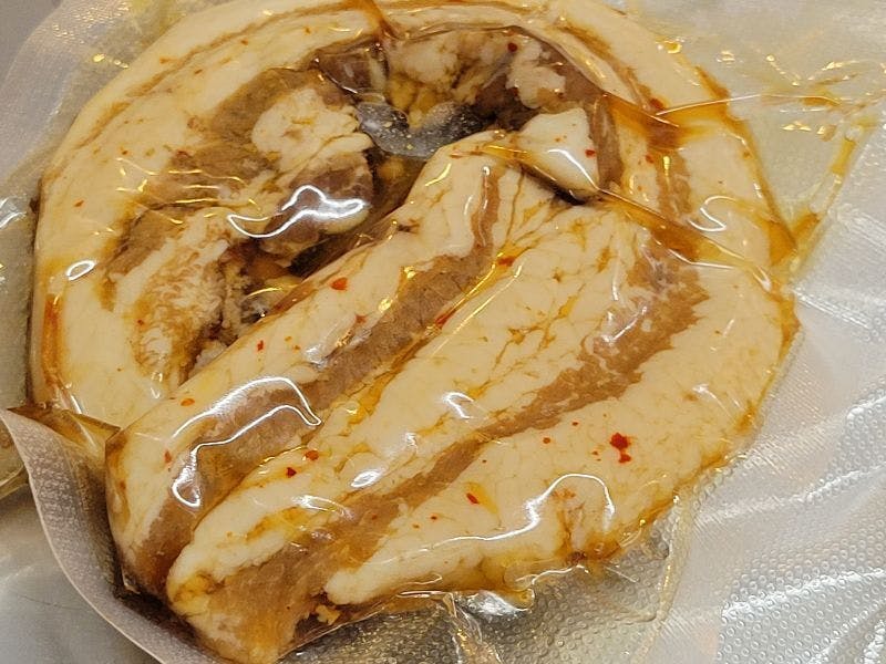 絶品キャンプ飯そのままでも炙ってもおいしい本格豚バラチャーシューGreenfield グリーンフィールド