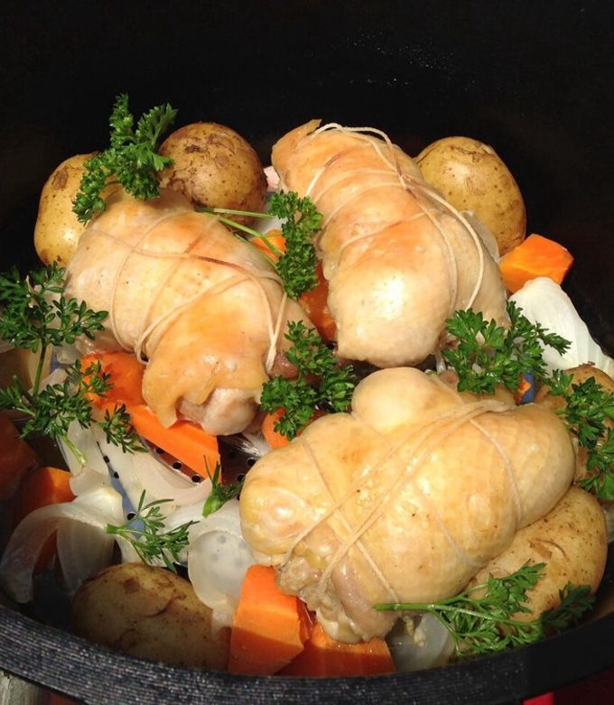 デュオキャンプで作ろう!鶏もも肉のローストチキン : キャンプ場とキャンプ道具を狭く深く語るブログ 略して「セマフカ」