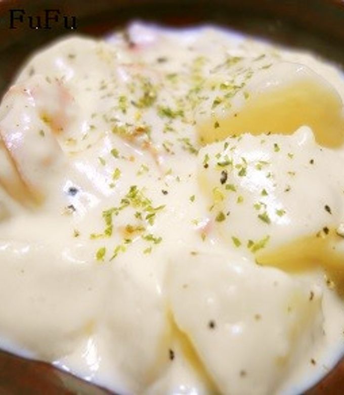 もっちもち♡ベーコンチーズ入り大根チヂミ