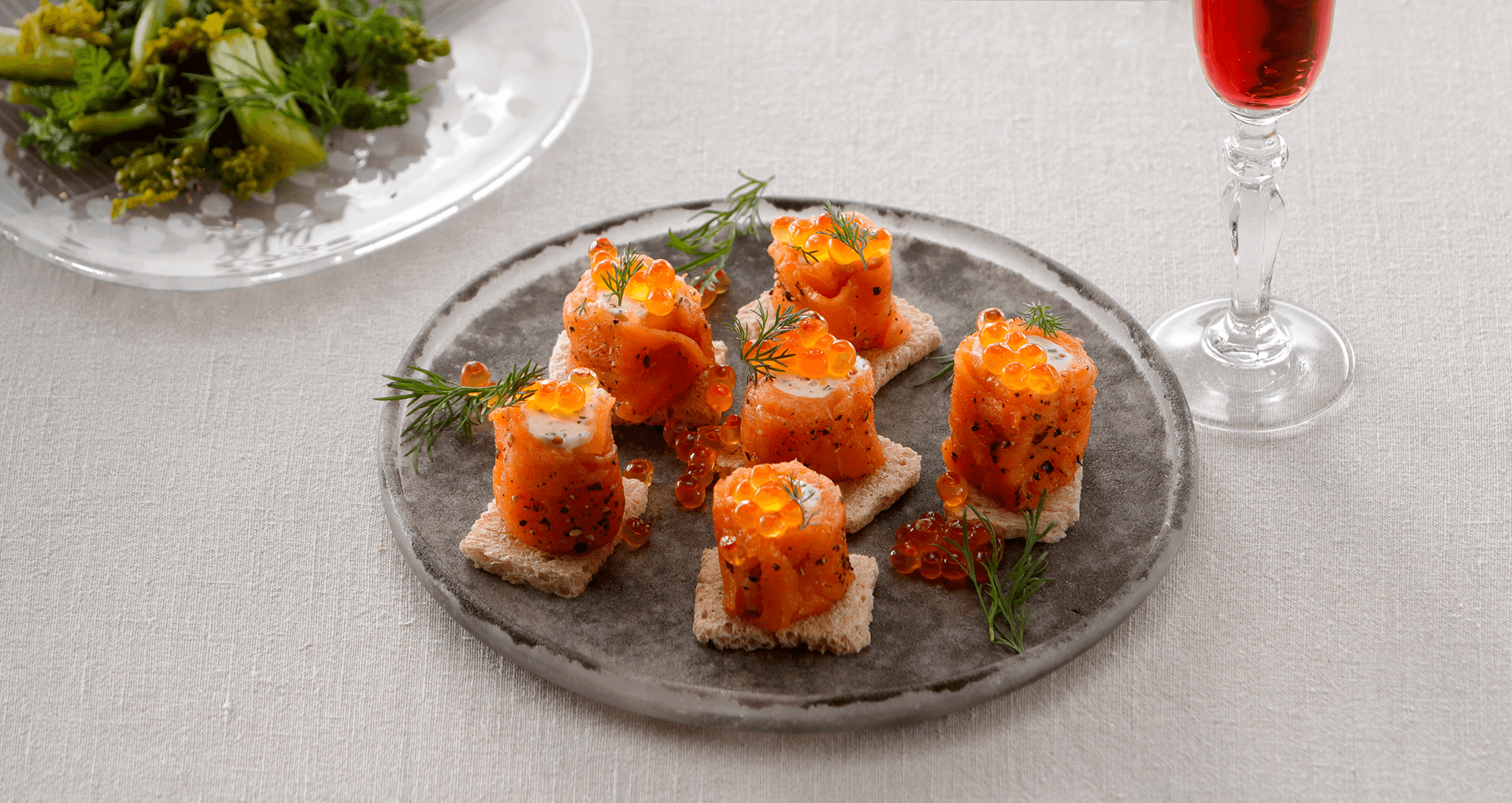 スモークサーモンのマリネサラダ - ごはん便り