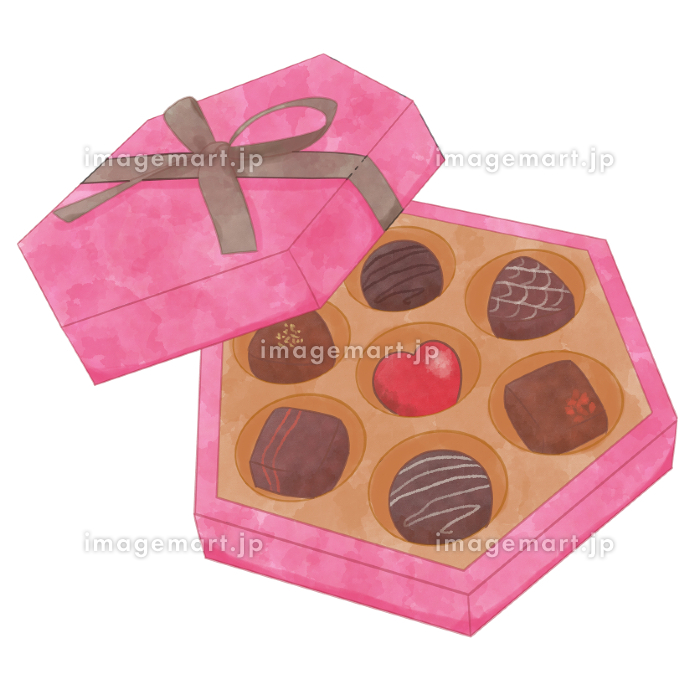 バレンタインデー チョコレート イラスト！商用フリー 無料 のイラスト素材なら「イラストマンション」