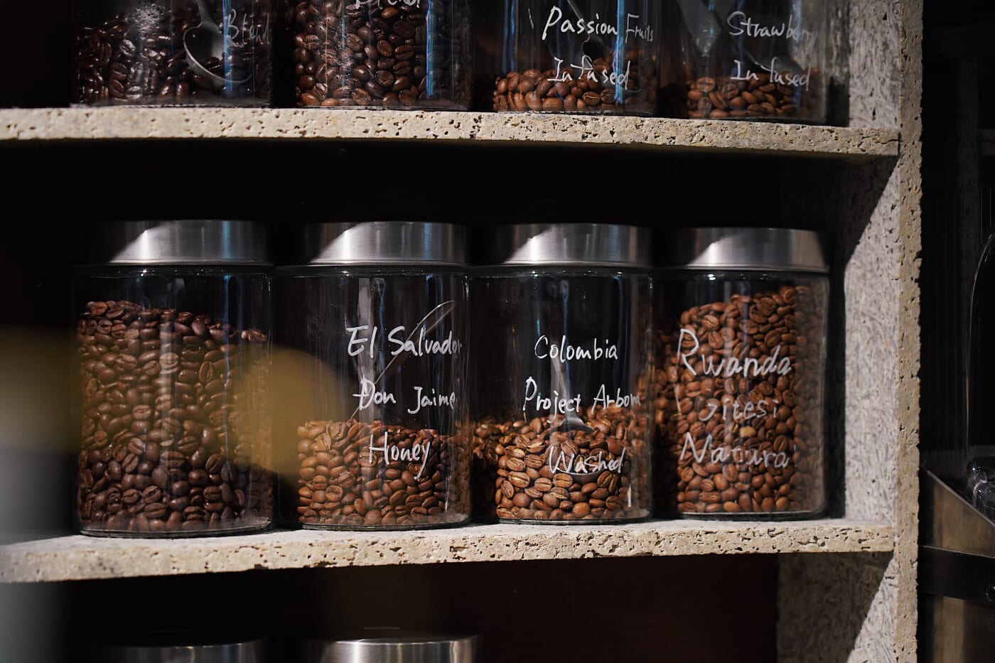 コーヒー売り場のディスプレイ紹介 ギフトラッピング資材ヘッズお役立ちブログ