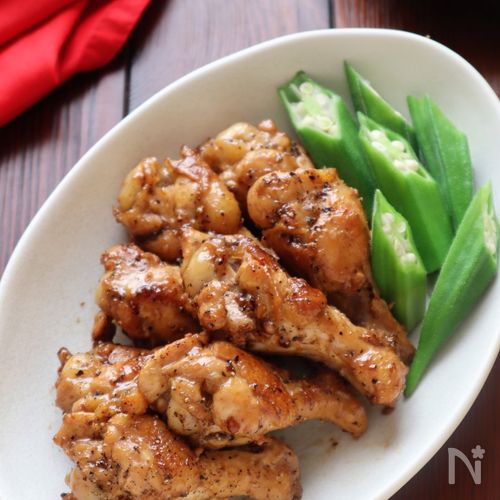 鶏手羽元の照り焼き 梅おにぎり - 社会福祉法人 わらしこの会 わらしこ保育園&わらしこ第2保育園