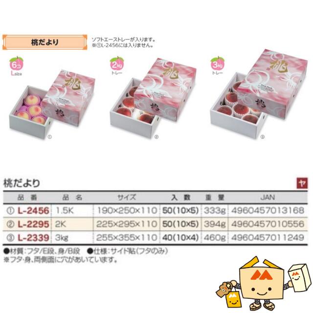 ダンボールに入ったかわいい桃の写真・画像素材-Snapmart スナップマート