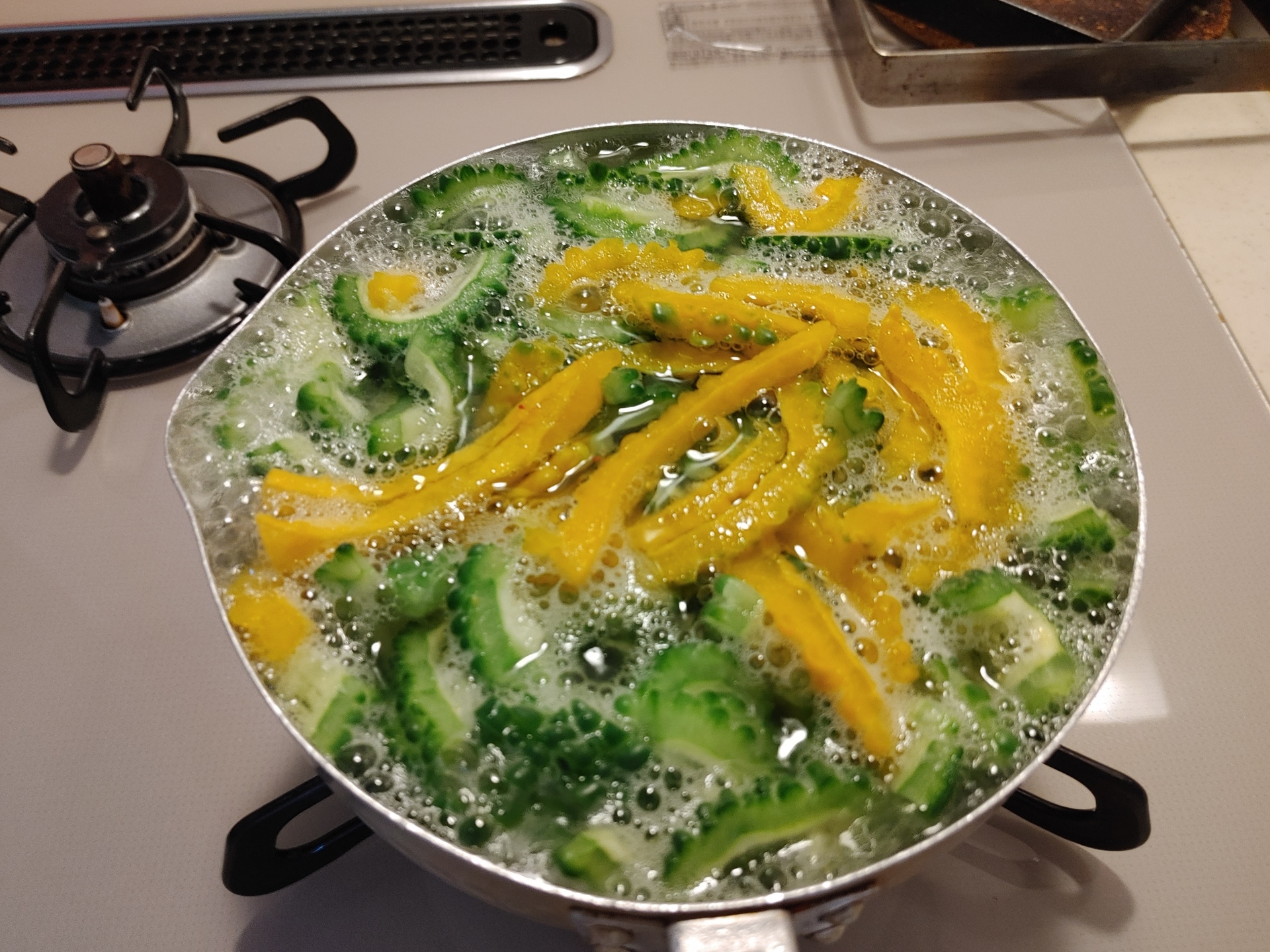 京都山科 ゴーヤとえのきの佃煮季節野菜のレシピ 無印良品