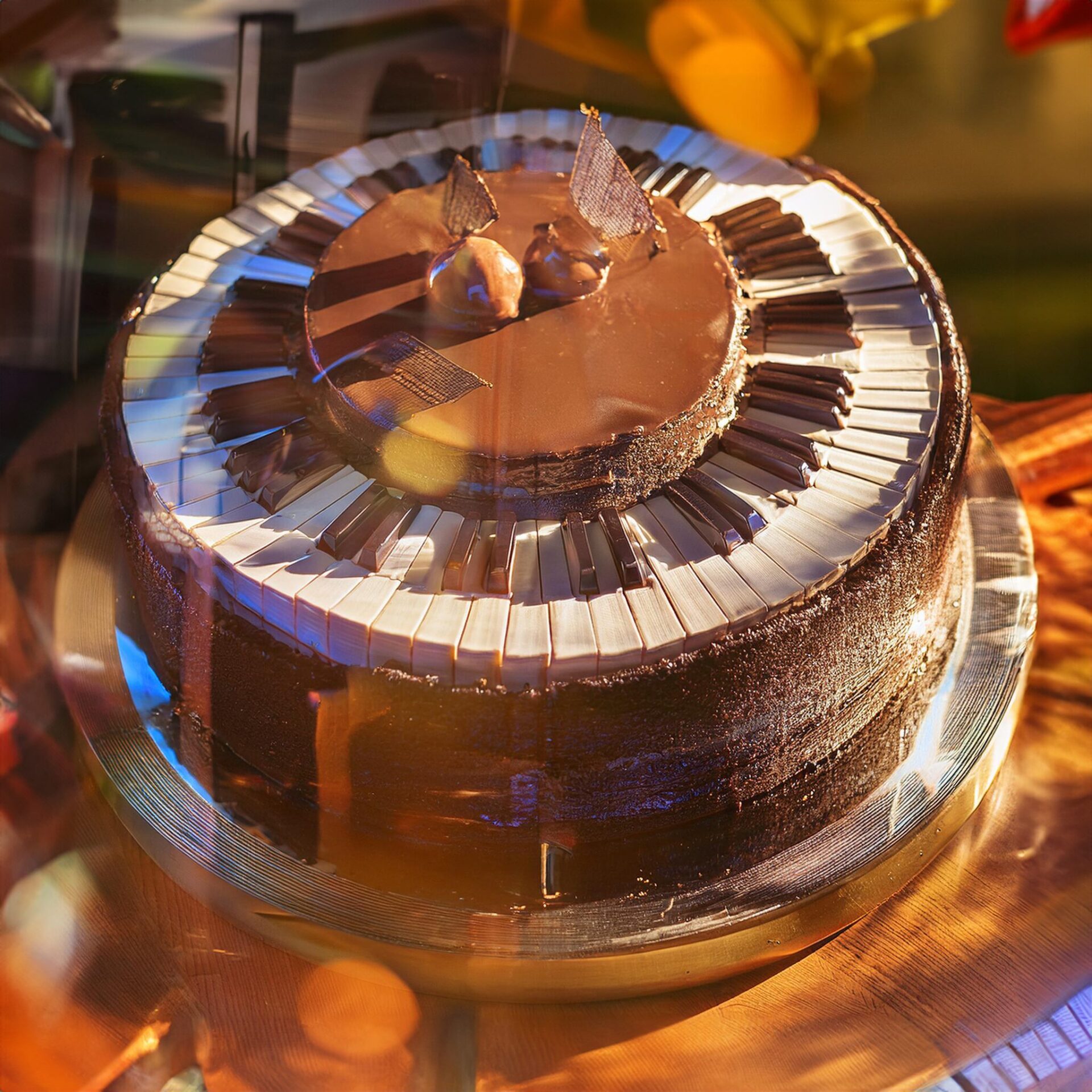 ピアノのデコレーションケーキ♪♪ by あいこ♪♪クックパッド簡単おいしいみんなのレシピが392万品