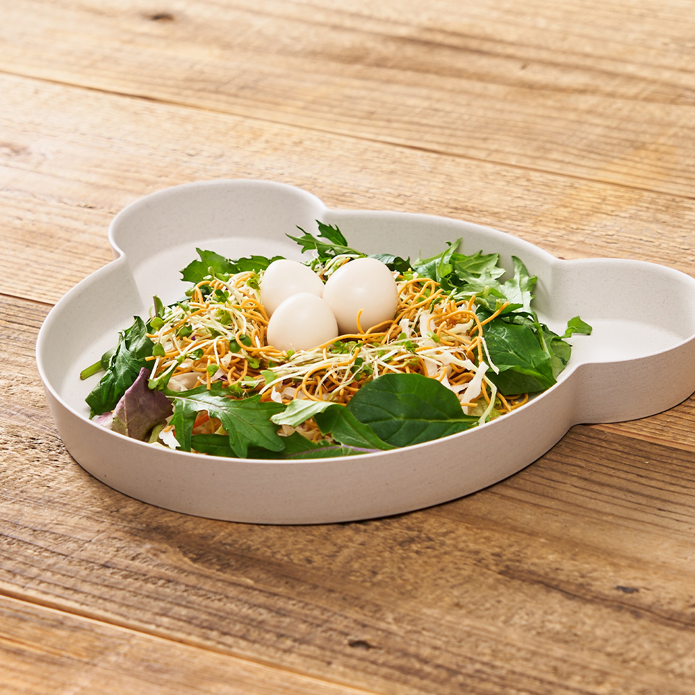 にわとり親子のイースターサラダ