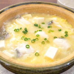 離乳食完了期 卵と豆腐の雑炊