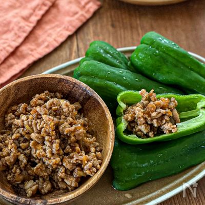 生ピーマンを美味しく食べる！肉味噌レシピと子どもも喜ぶ食べ方