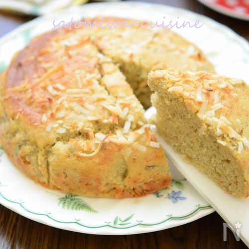 米粉レシピ vol.1米粉のバナナケーキこおりやま米粉キッチン