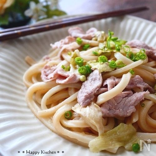 学生応援☆リュウジ飯第27回 冬もあったか。さっぱりトロトロ「柚子胡椒おろし豚うどん」│ タウンワークマガジン