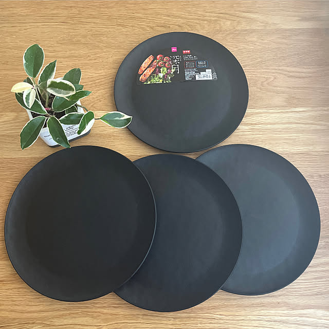 プレート 菊、ブラウン- 100均 通販 ダイソーネットストア 公式