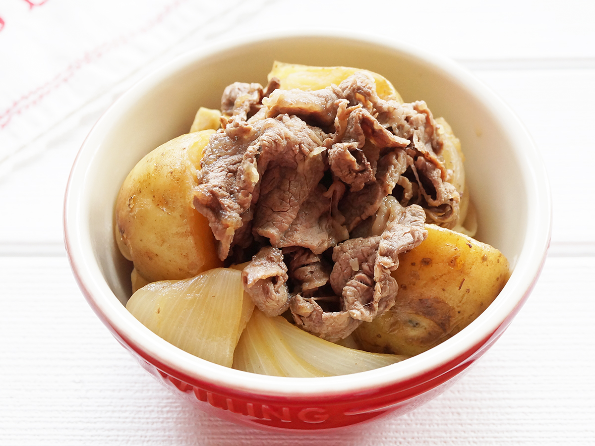 青空レストラン 肉じゃが塩バターの作り方。福島県北塩原村の「会津山塩」。凛とした暮らし〜凛々と