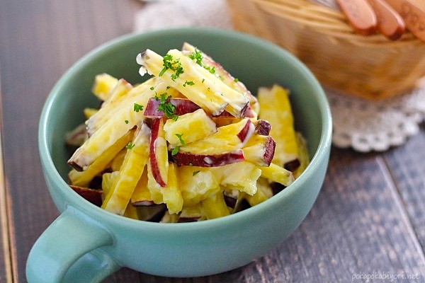 レンジで！さつまいもとツナのサラダ