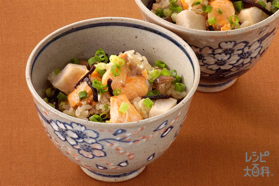 ホタテ炊き込みご飯の献立 : 美味しいごはん