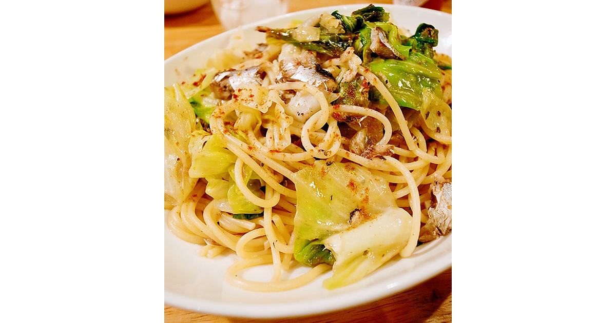 キャベツのガーリック＆柚子胡椒サラダ : ミクぽんのご飯記録