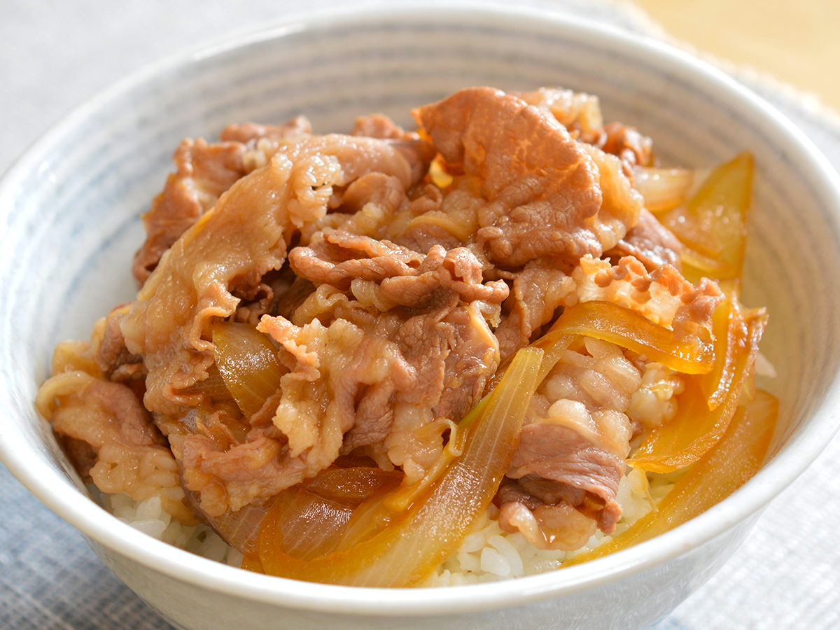 お家で牛丼