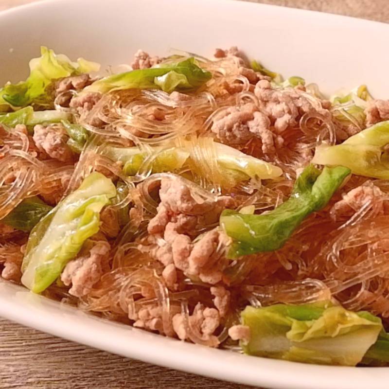 フライパン1つで 野菜たっぷり初夏の食卓 ピーマンと鶏ひき肉の春雨煮NHK出版デジタルマガジン