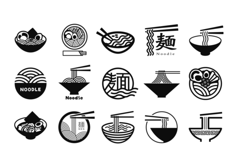 ラーメンを食べる男性かわいいフリーアイコン・イラストの無料素材サイトフリーペンシル